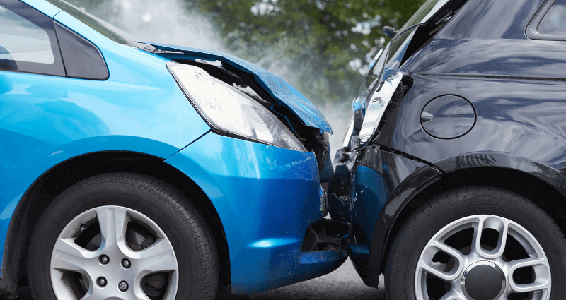 rear end car accident that may need a car accident lawyers help 