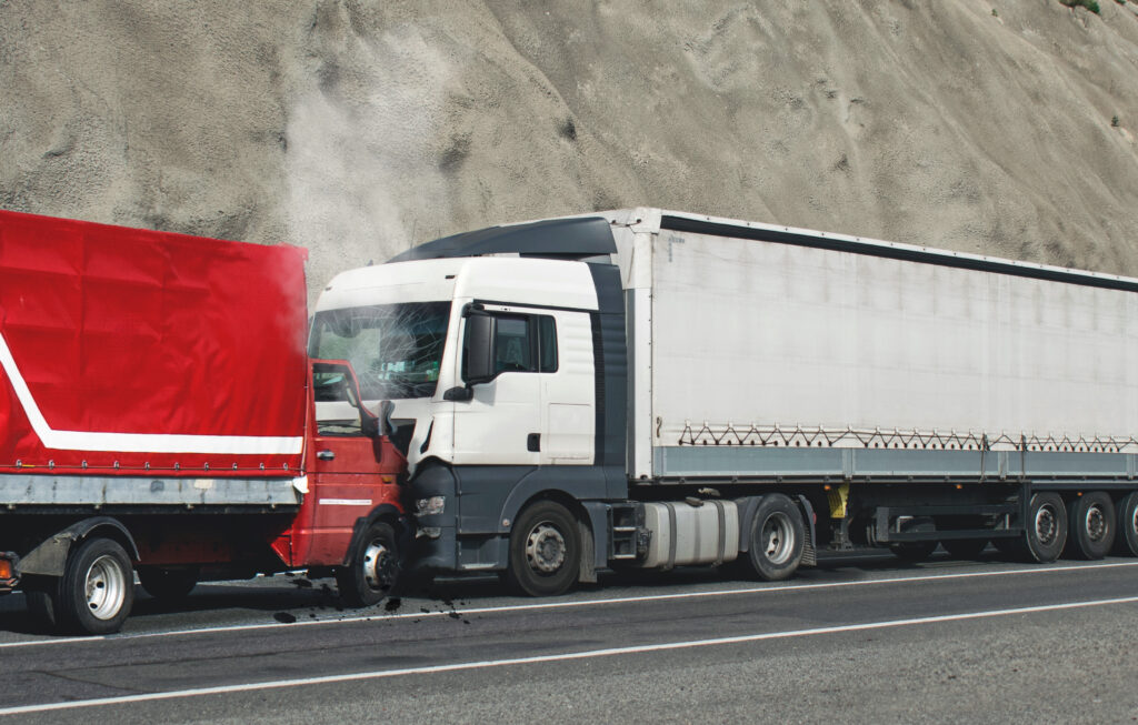 truck accident contributory negligence example
