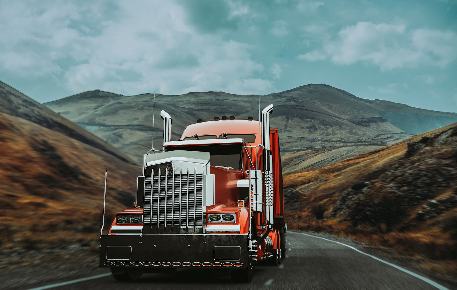 trucks driving on virginia highways